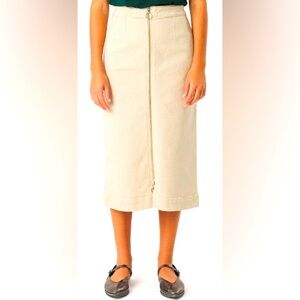 NWT Fall 2025 SKFK Dota Skirt in Bone - size 6 - $179 MSRP